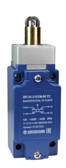 Выключатель путевой ЭЛЕКТРОТЕХНИК ВП 36-2516М-66 У2 (ET007266) Автоматические выключатели