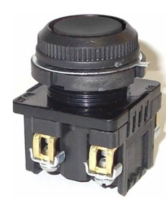 Выключатель кнопочный ЭЛЕКТРОТЕХНИК КЕ-181 У2 исп.2 черный (ET529368) Автоматические выключатели