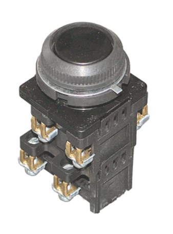 Выключатель кнопочный ЭЛЕКТРОТЕХНИК КЕ-182 У2 исп.4 черный (ET561468) Автоматические выключатели