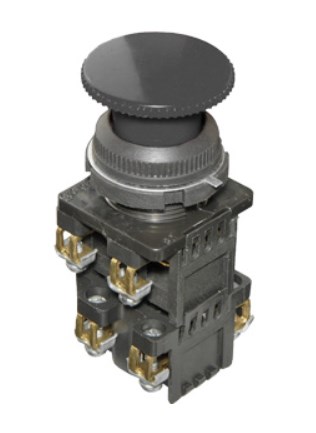 Выключатель кнопочный ЭЛЕКТРОТЕХНИК КЕ-192 У2 исп.1 черный (ET529328) Автоматические выключатели