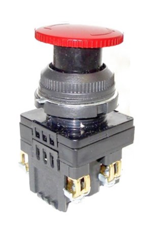 Выключатель кнопочный ЭЛЕКТРОТЕХНИК КЕ-201 У2 исп.3 красный (ET561483) Автоматические выключатели